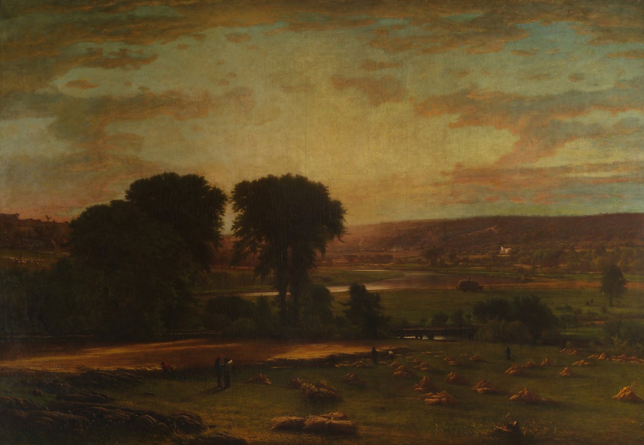 Mír a hojnost, 1865. od George Inness