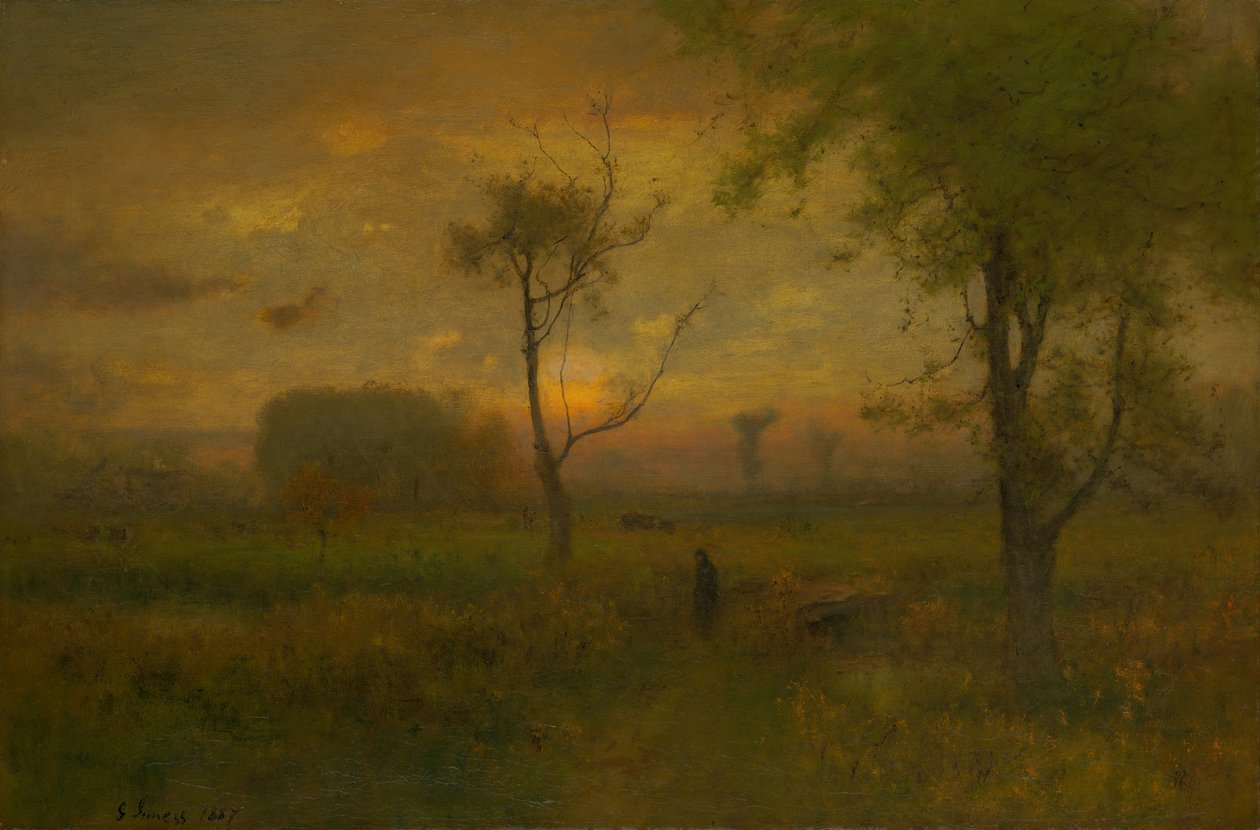 Východ slunce, 1887. od George Inness
