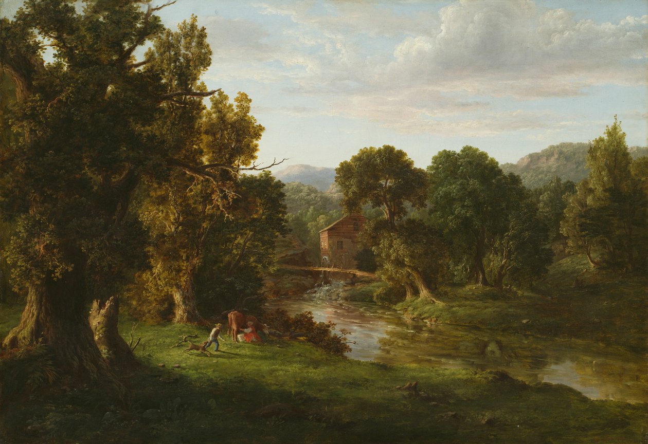Starý mlýn, 1849. od George Inness