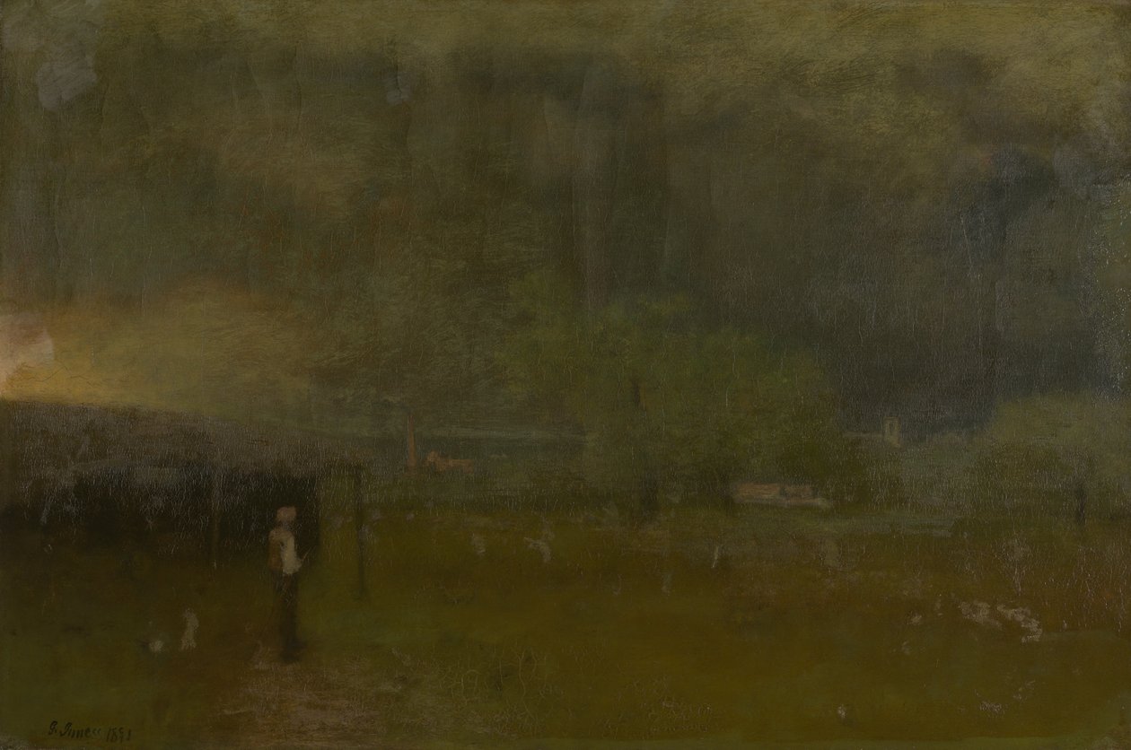 Ohrožující od George Inness