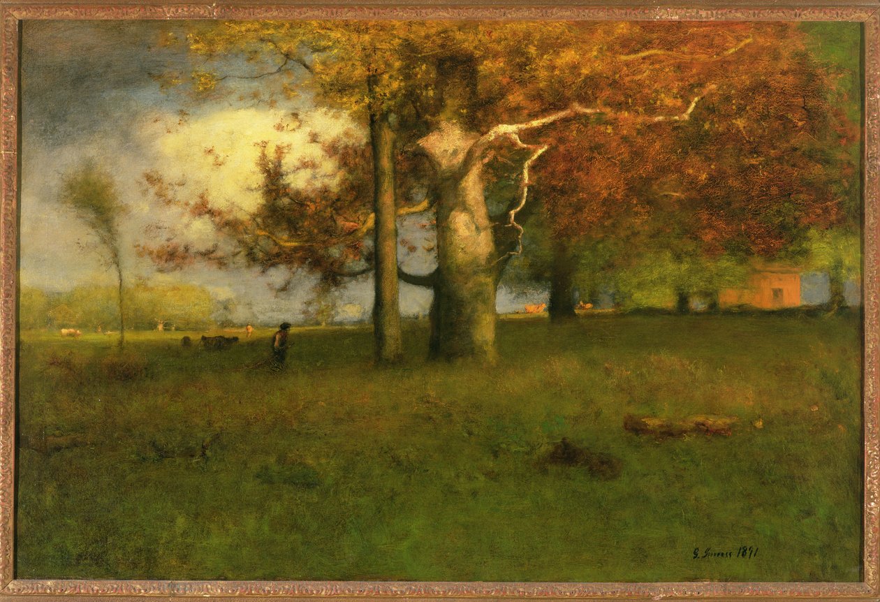Počátek podzimu, Montclair od George Jnr. Inness