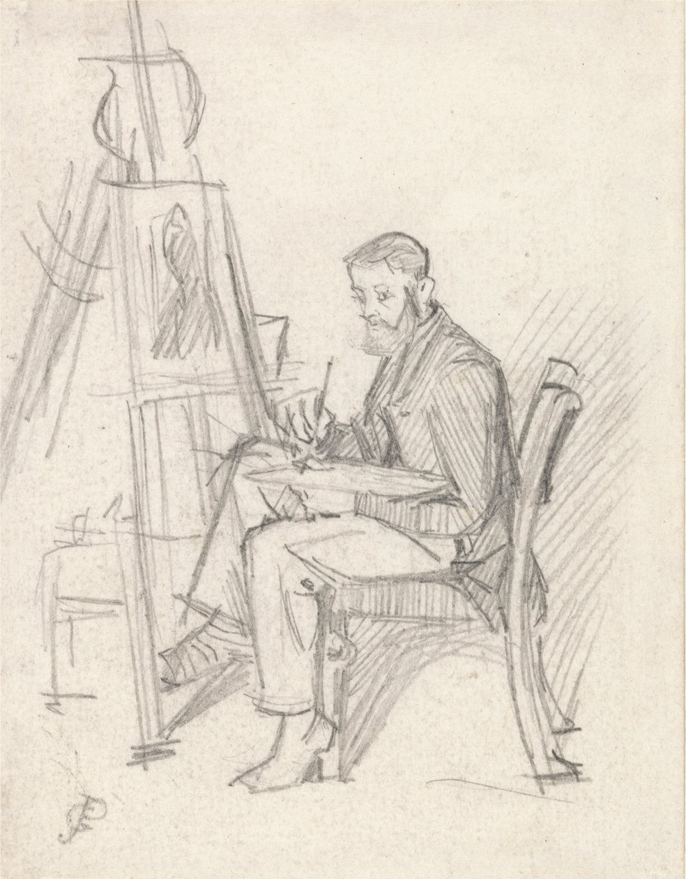 Autoportrét od George John Pinwell