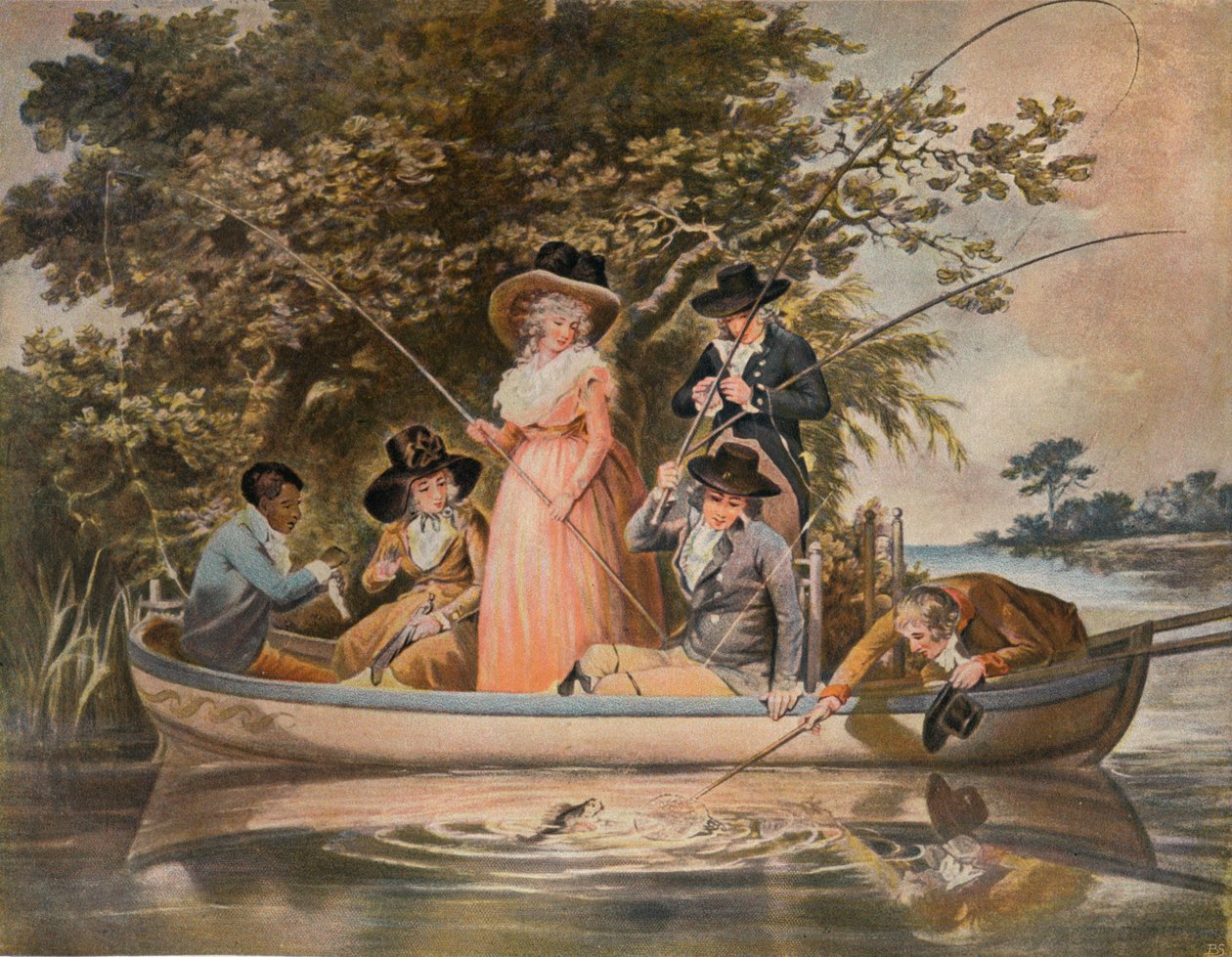 A Party Rybaření, 1789, 1902 od George Keating
