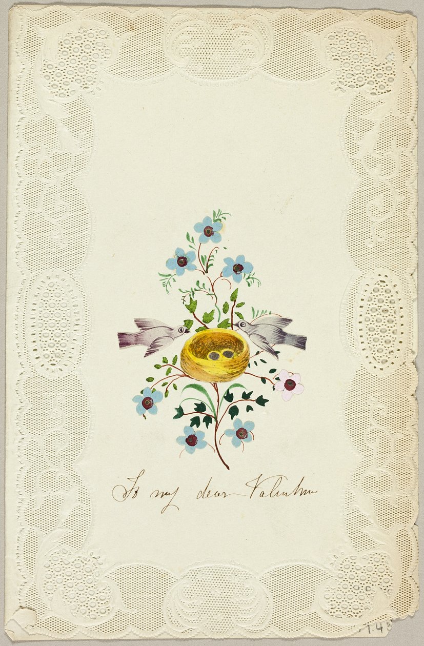 To My Dear Valentine (valentine) od George Kershaw