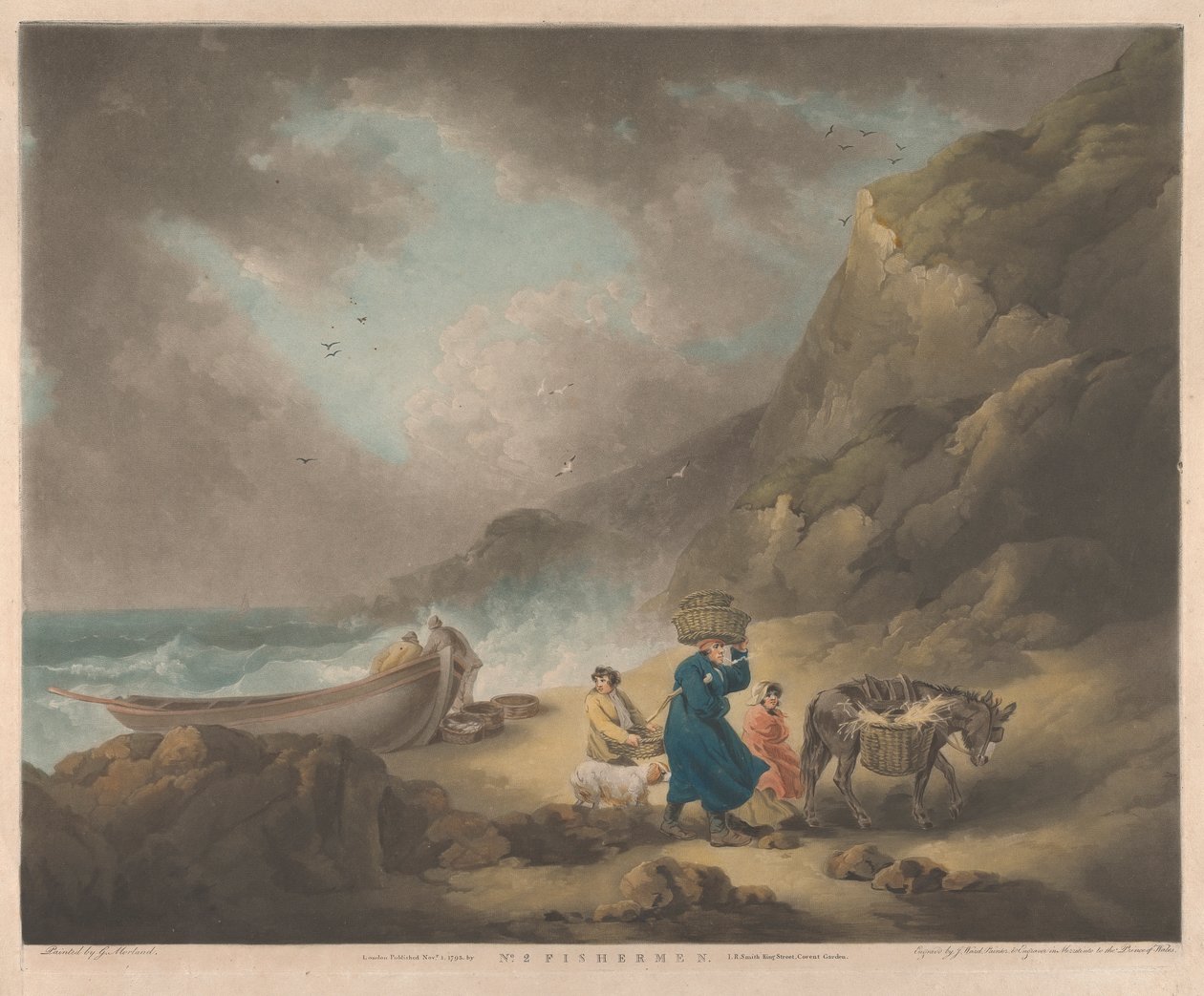 rybáři od George Morland