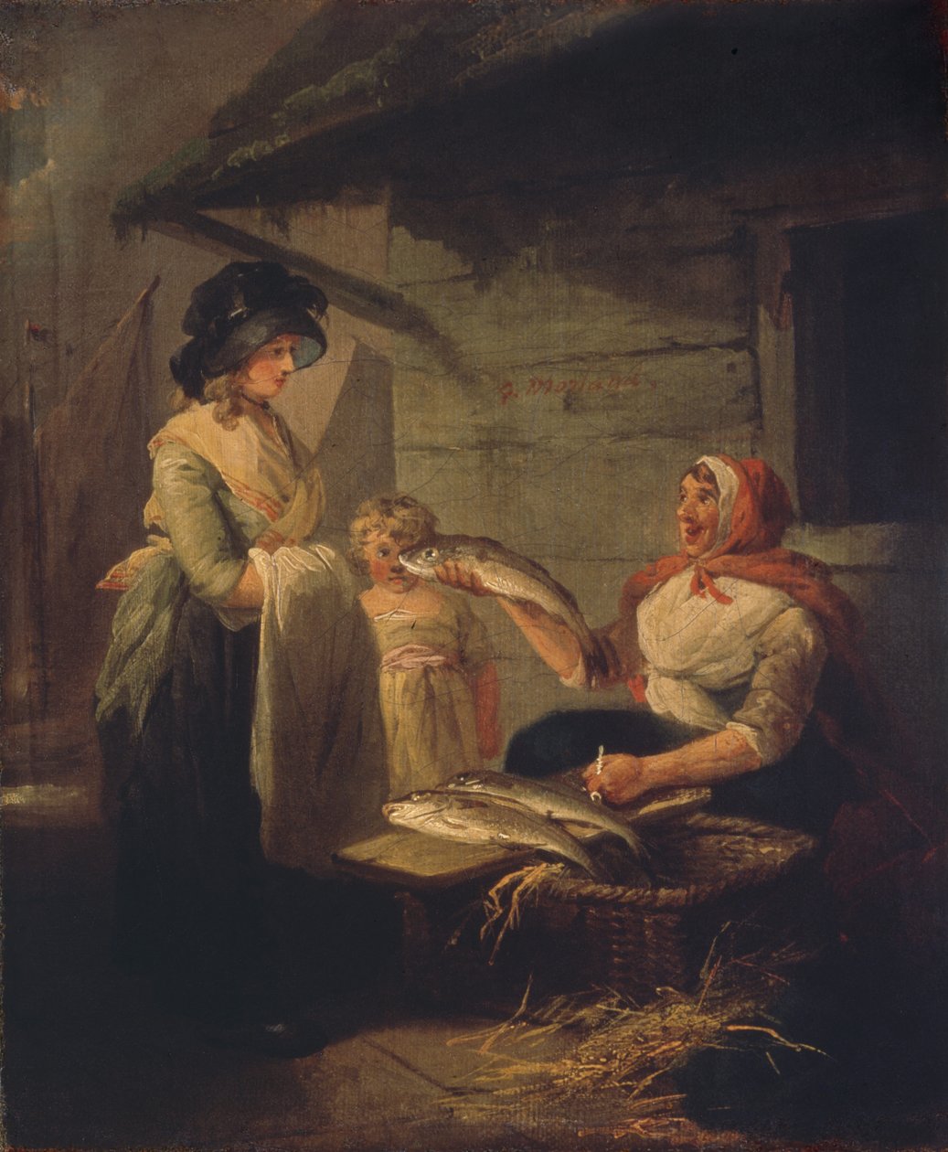 Fishwife, konec 80. let 18. století. od George Morland