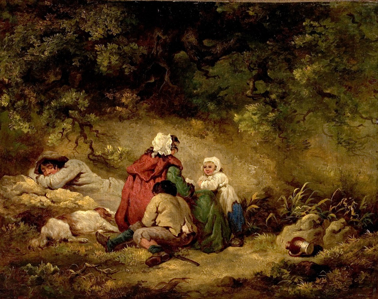 Cikánský tábor od George Morland