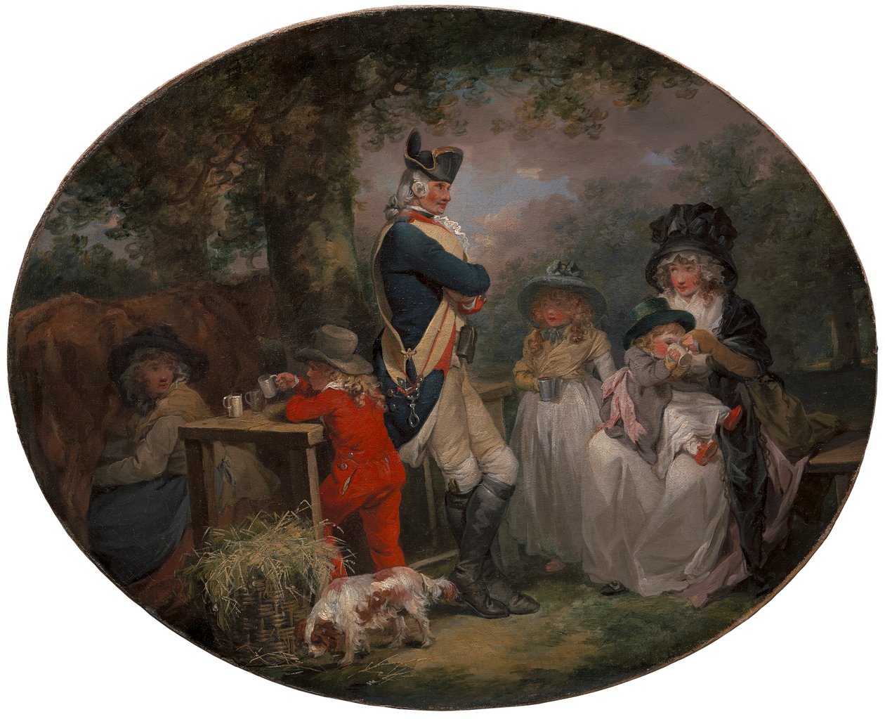 Park svatého Jakuba od George Morland