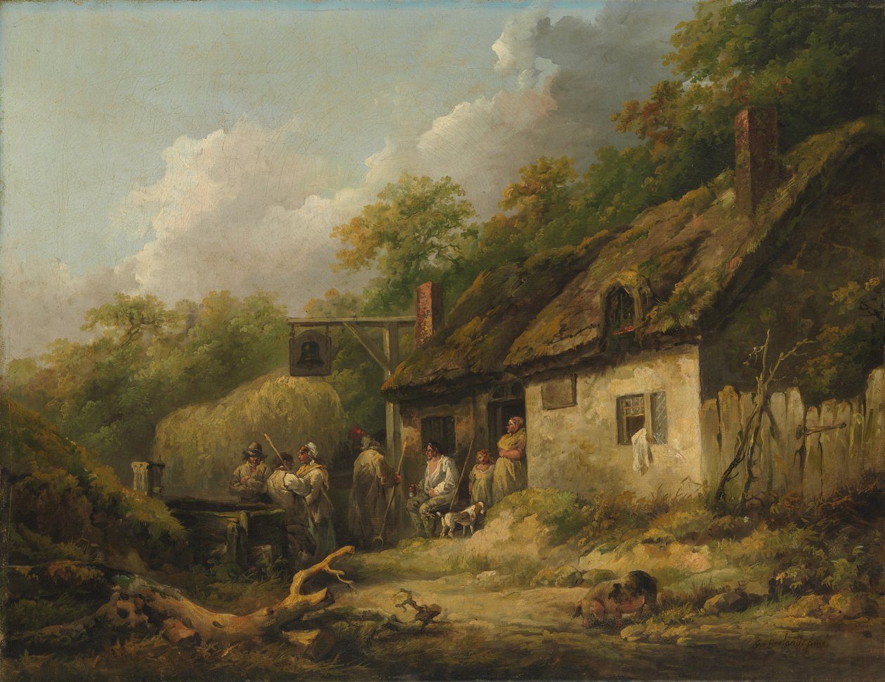 The Bell Inn, pozdní 1780. od George Morland