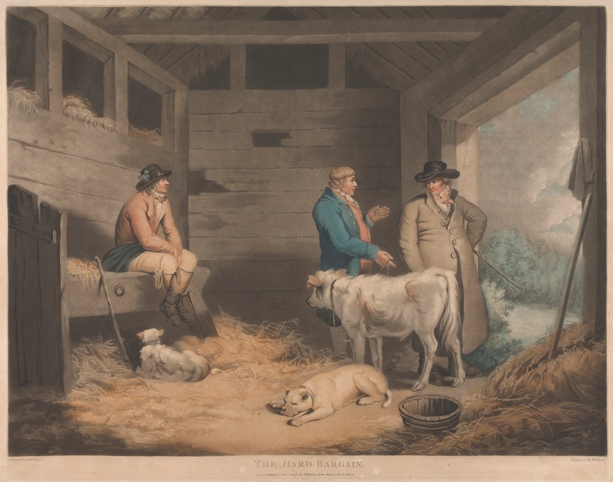 Tvrdá smlouva od George Morland