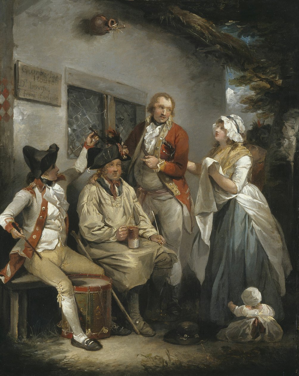 Trepanning a Recruit, c. 1790. od George Morland