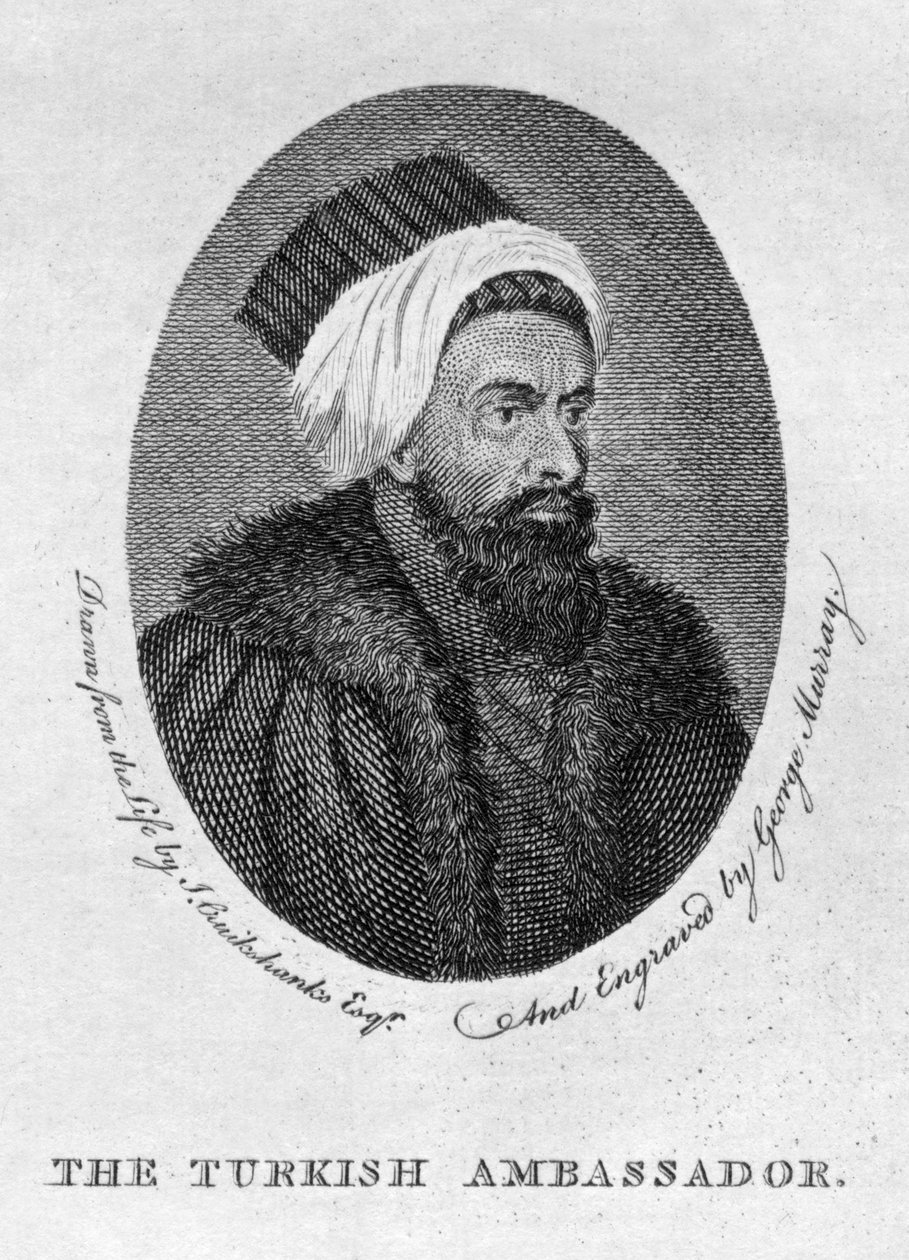 Turecký velvyslanec, 1794. od George Murray