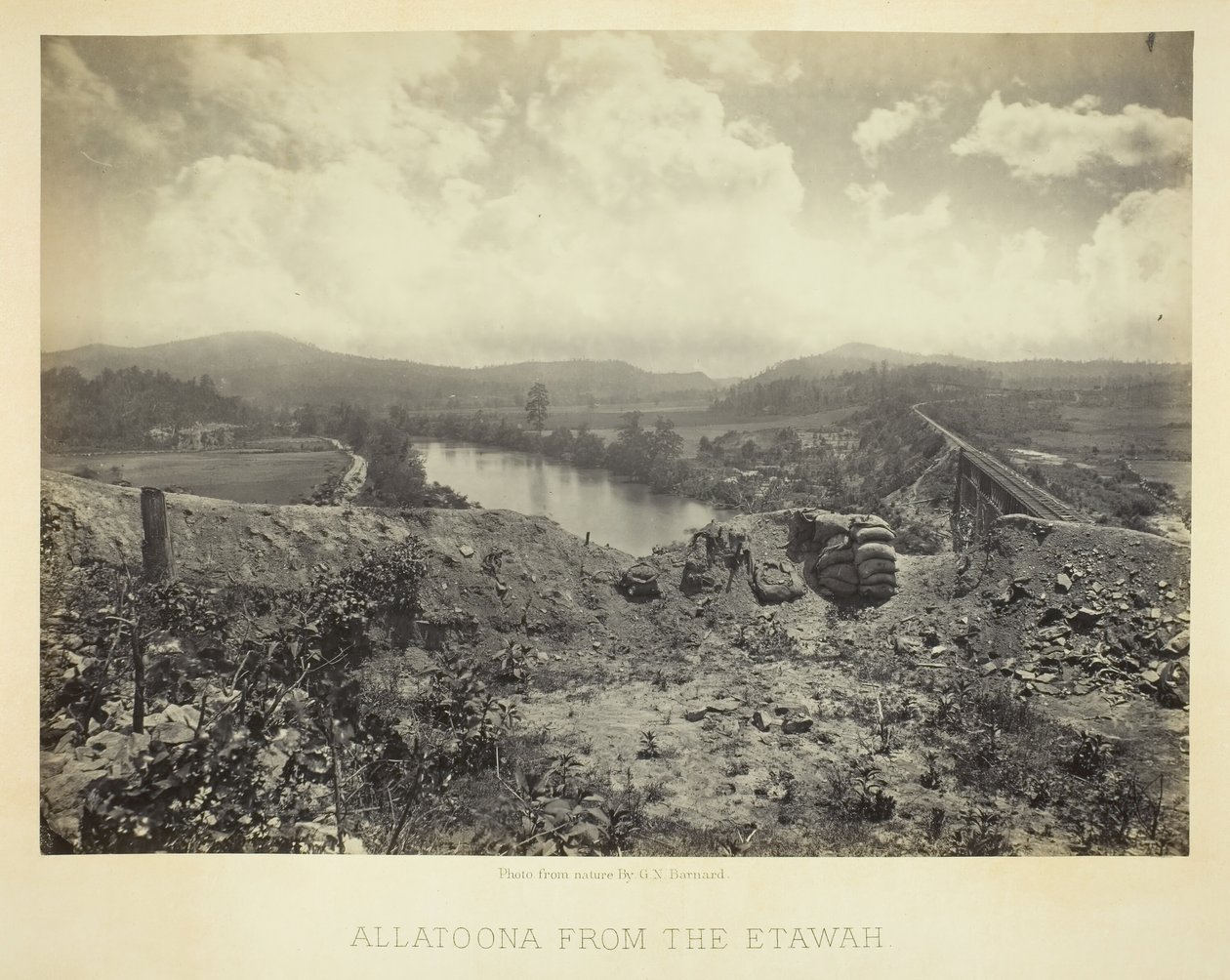 Allatoona z Etawah, 1866. od George N. Barnard