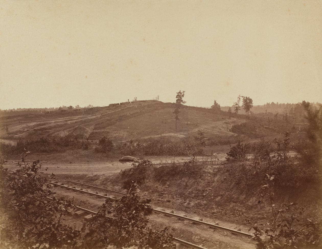 Battlefield v Atlantě, 1864. od George N. Barnard