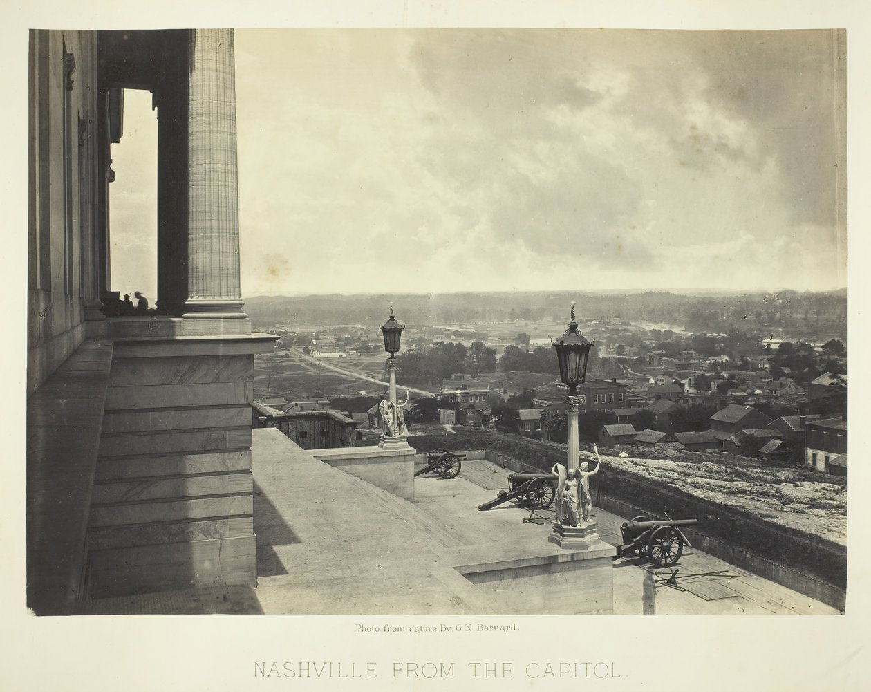 Nashville z Kapitolu, 1864. od George N. Barnard