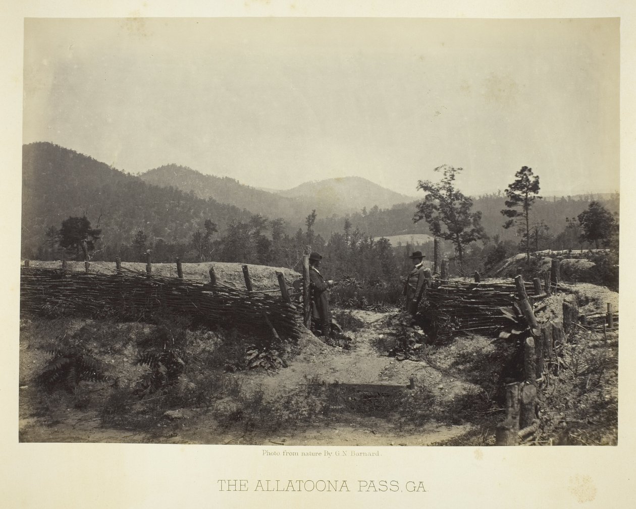 Průsmyk Allatoona, GA od George N. Barnard