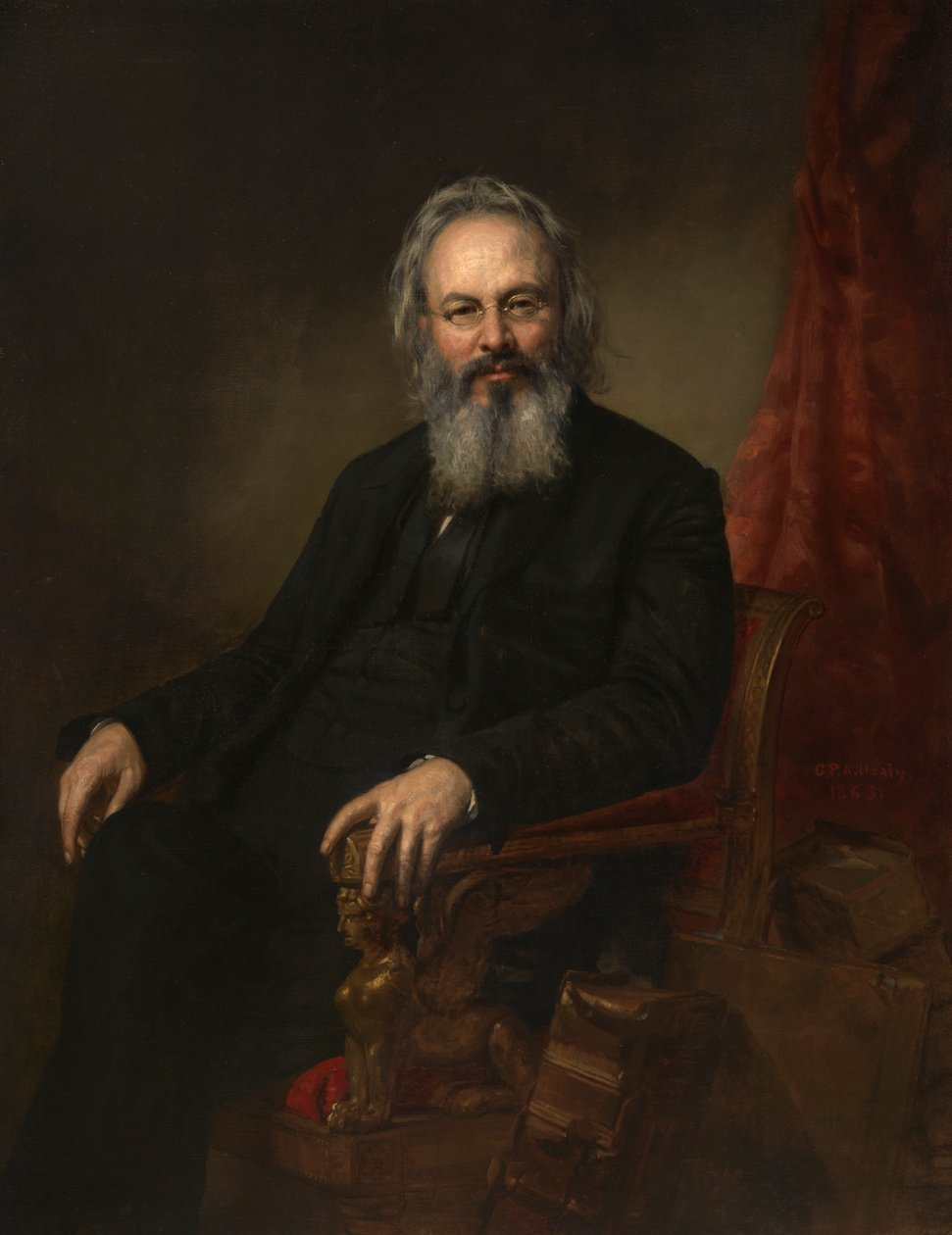 Orestes Brownson, 1863. od George Peter Alexander Healy
