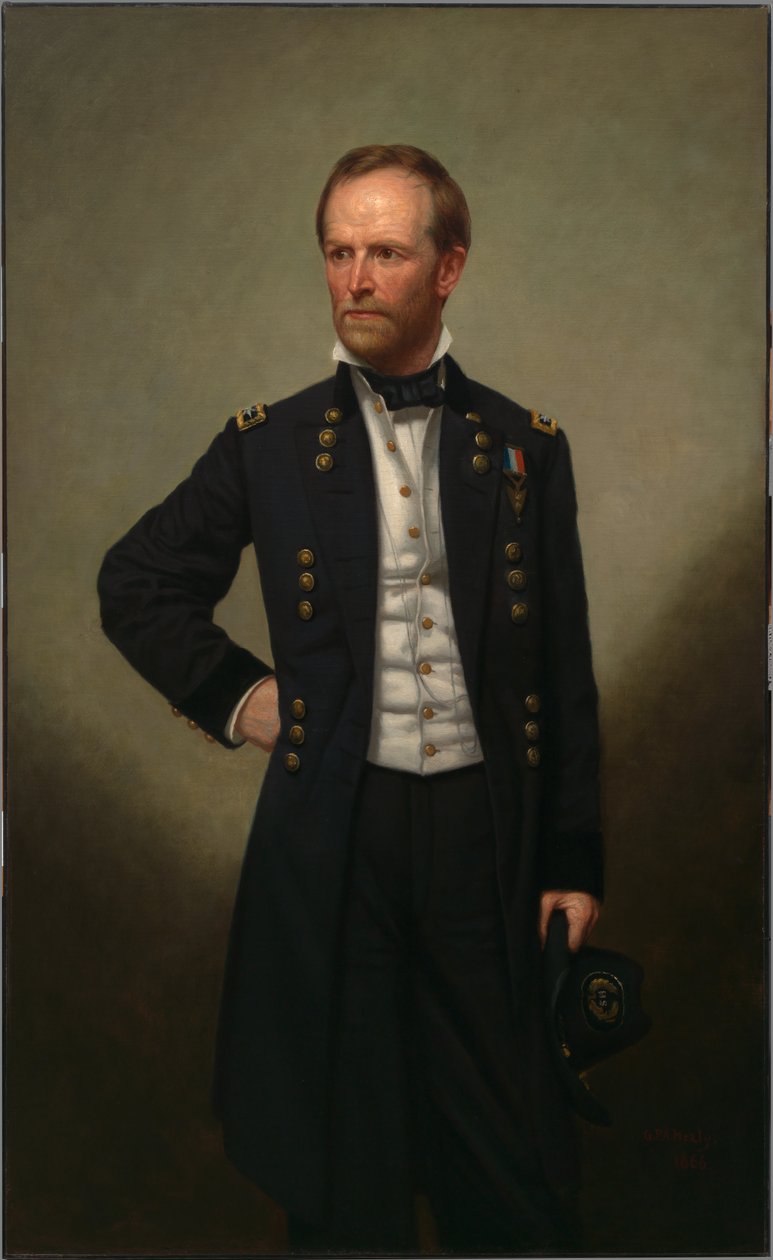 William T. Sherman, 1866. od George Peter Alexander Healy