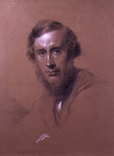 John Tyndall (1820-93) 1864 (pastel) od George Richmond