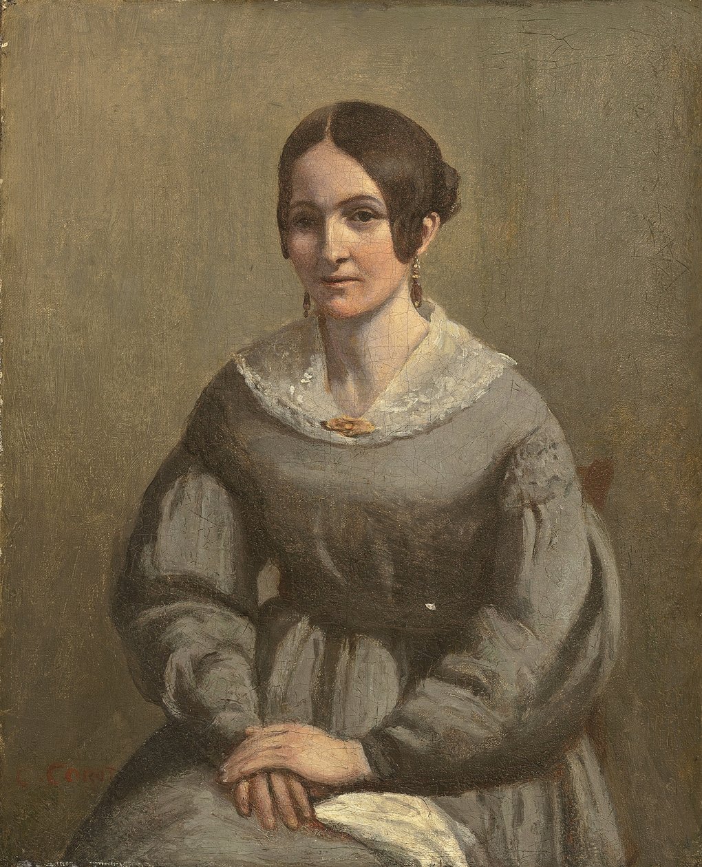 Portrét mladé ženy, od George Richmond