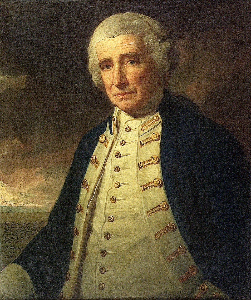 Admirál John Forbes (1714-1796) od George Romney