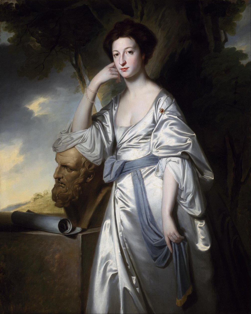 Elizabeth, lady Bluntová od George Romney