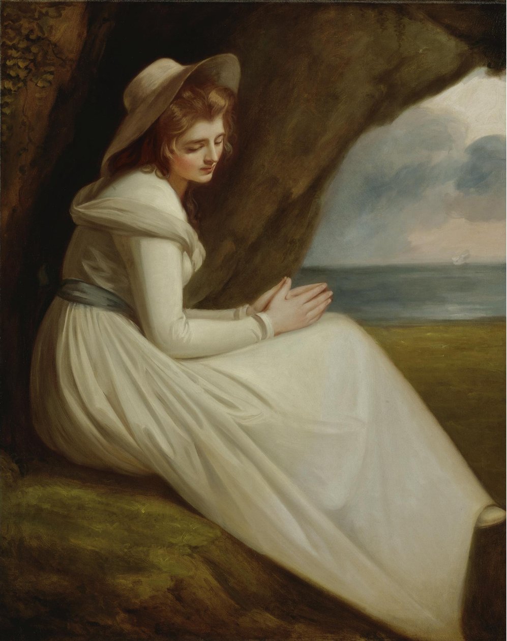 Emma, lady Hamiltonová od George Romney