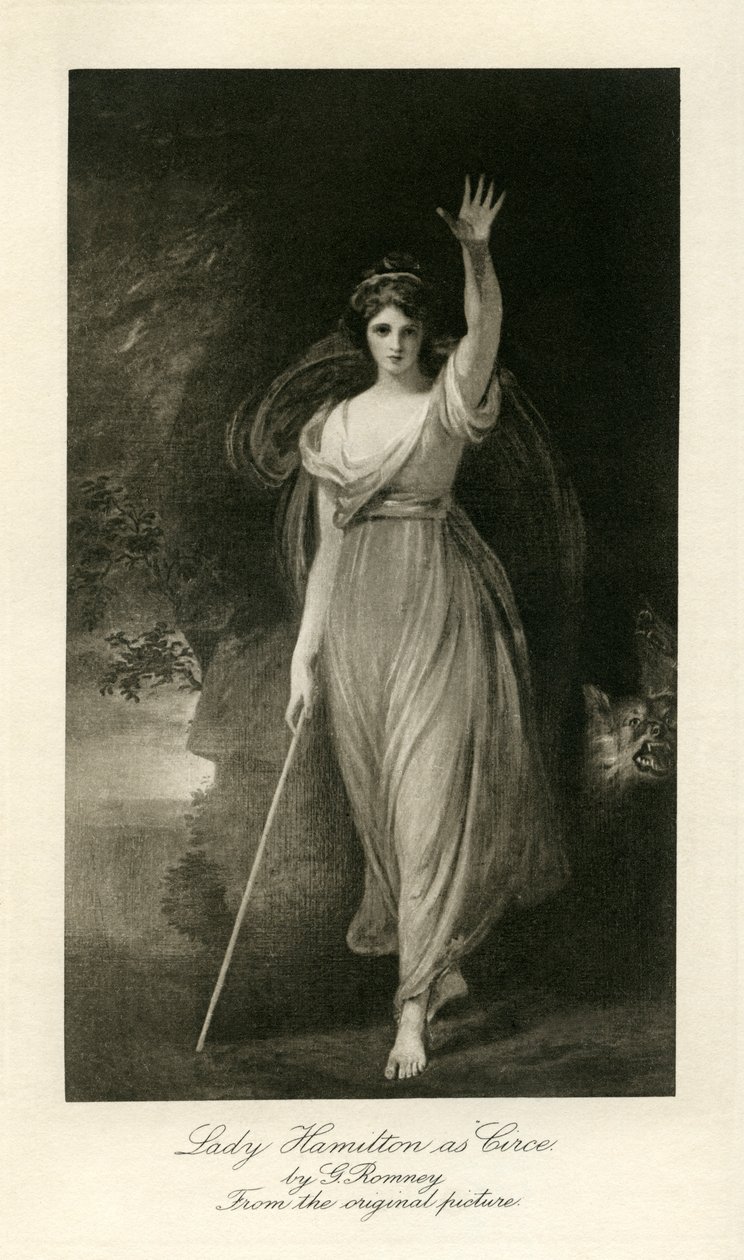 Emma Lady Hamiltonová od George Romney