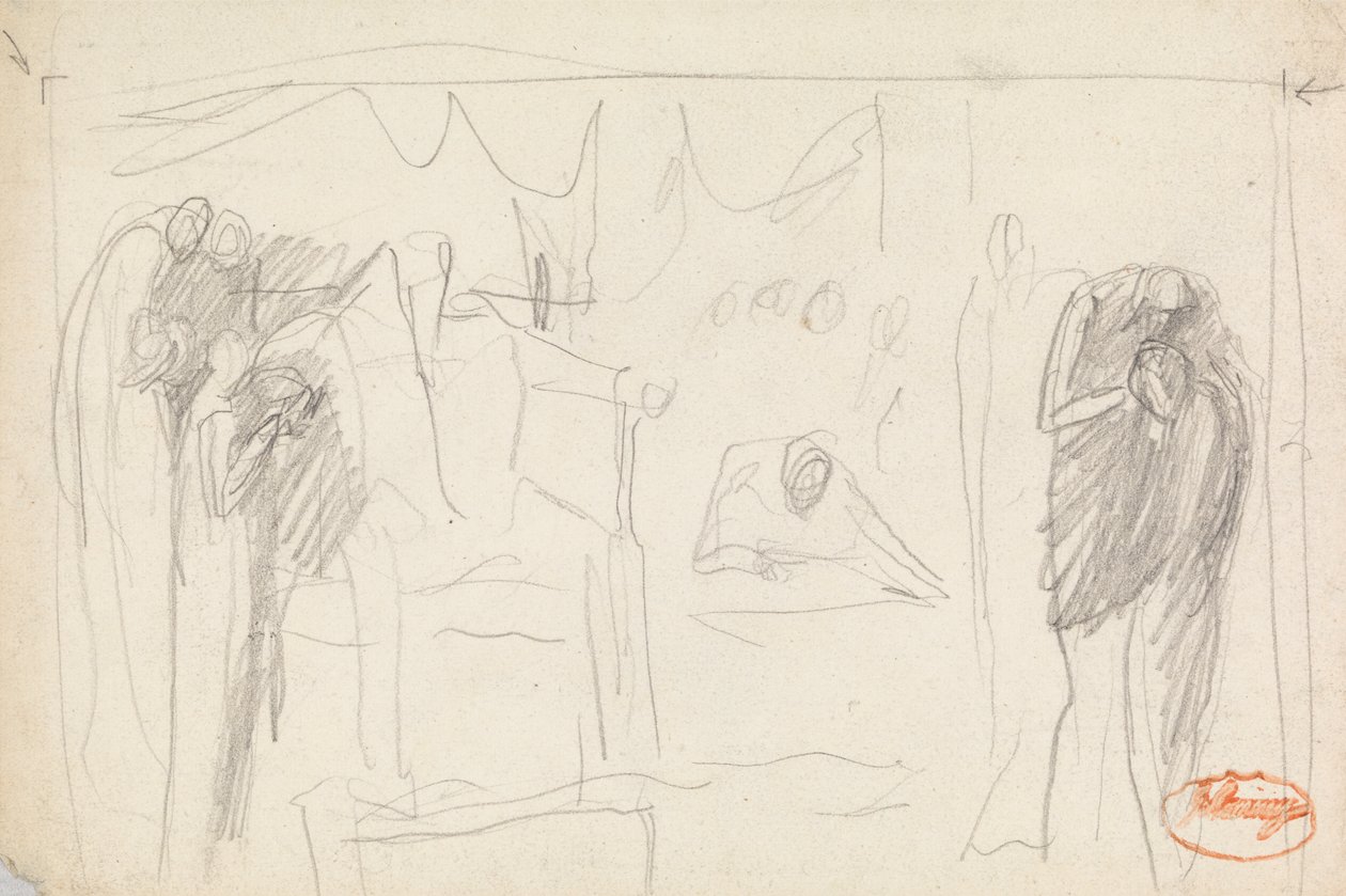 Studie složení postavy 45 od George Romney
