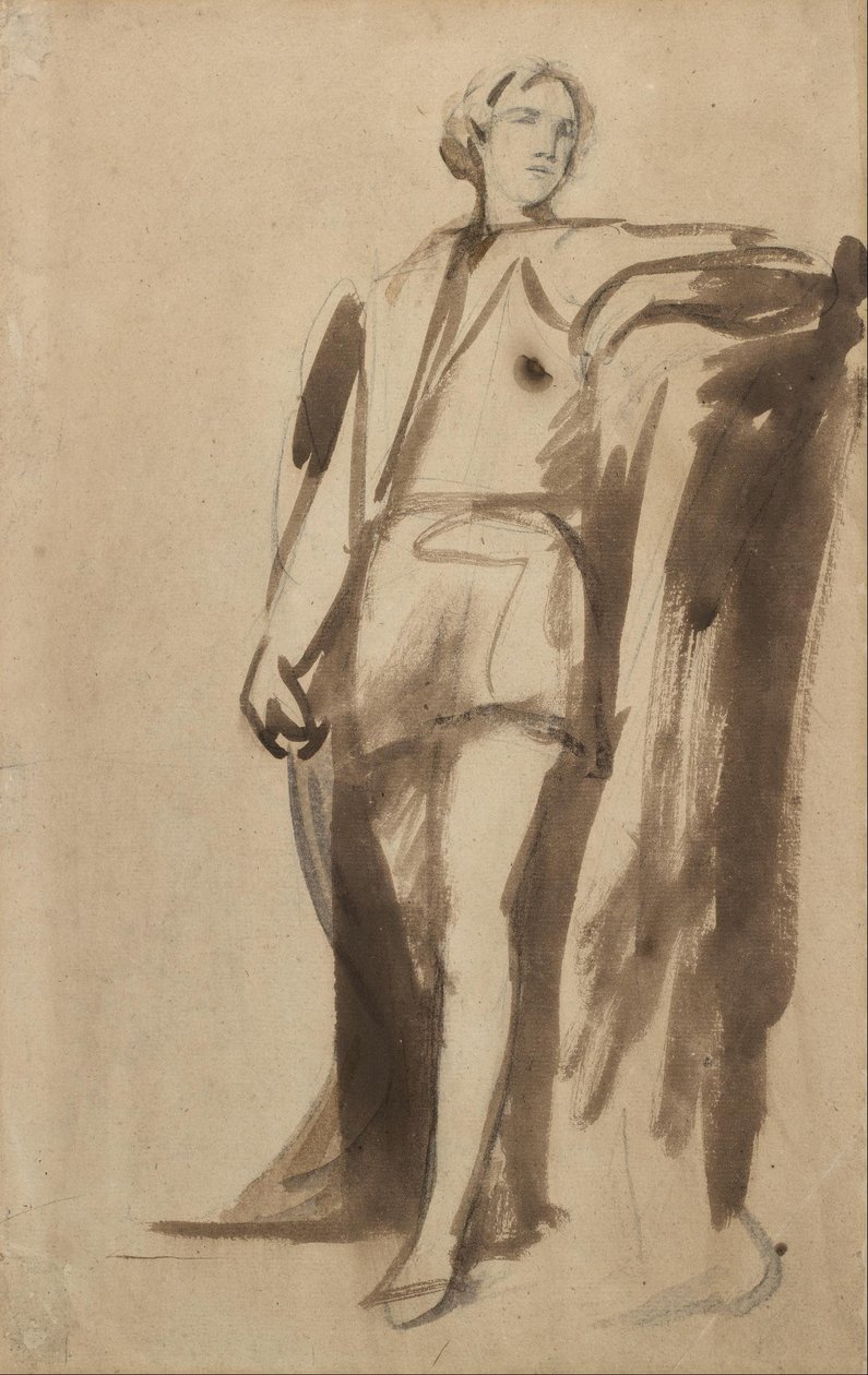 Portrét Hamleta od George Romney