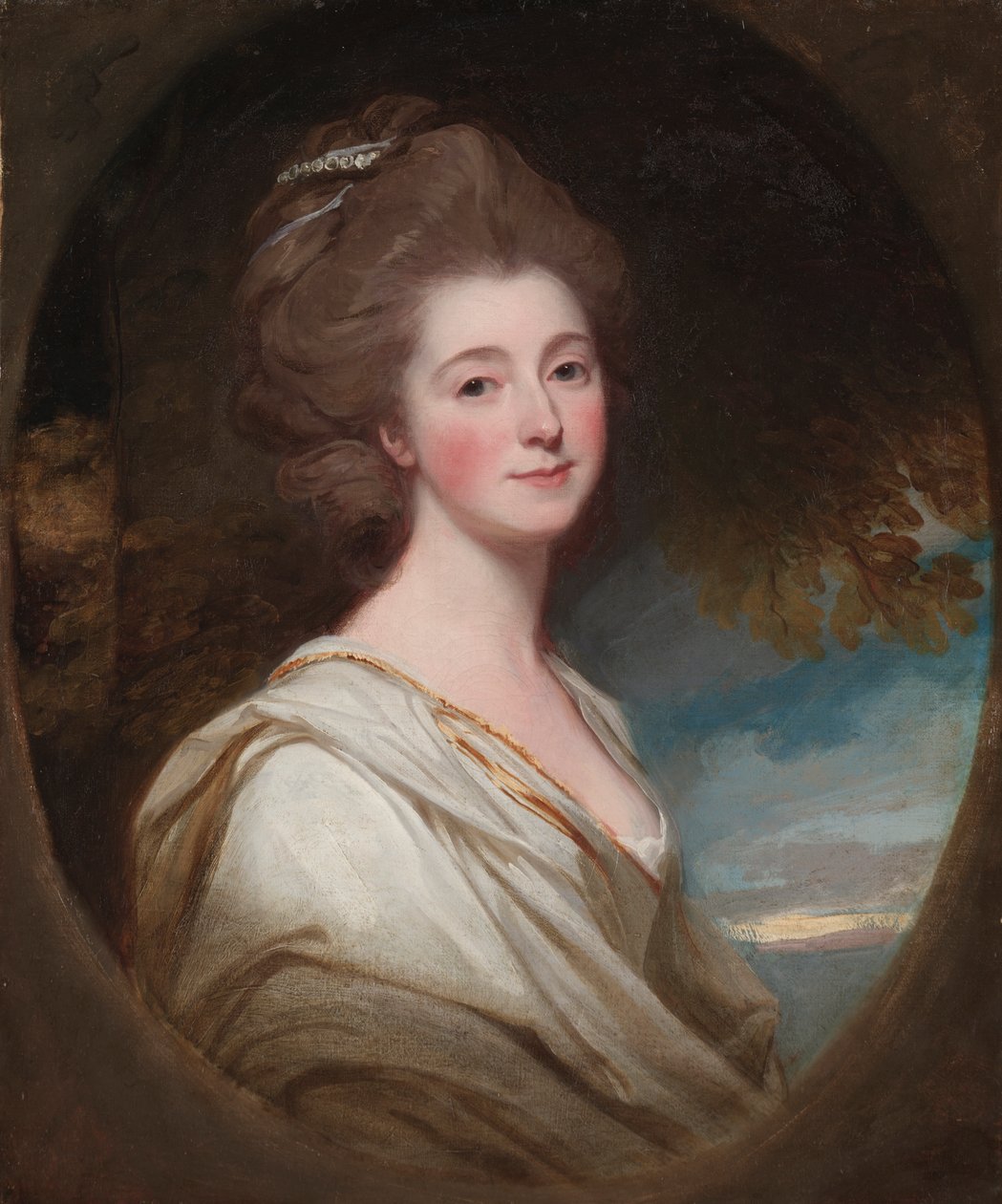 Portrét Jane Hoskyns od George Romney