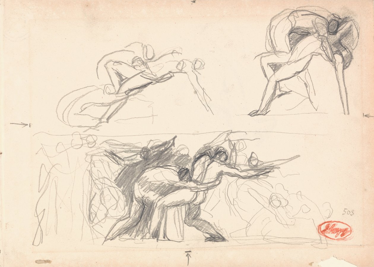 Možná peklo, Adam a Eva od George Romney
