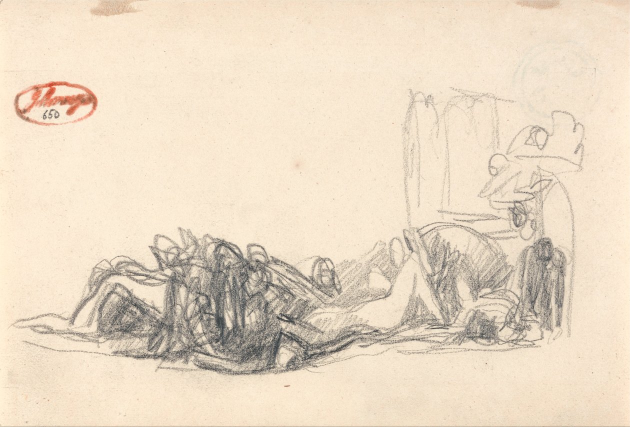 Vězeňská scéna od George Romney