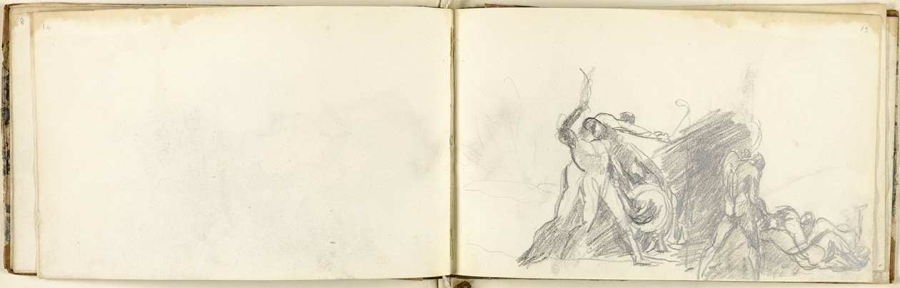Skicář od George Romney