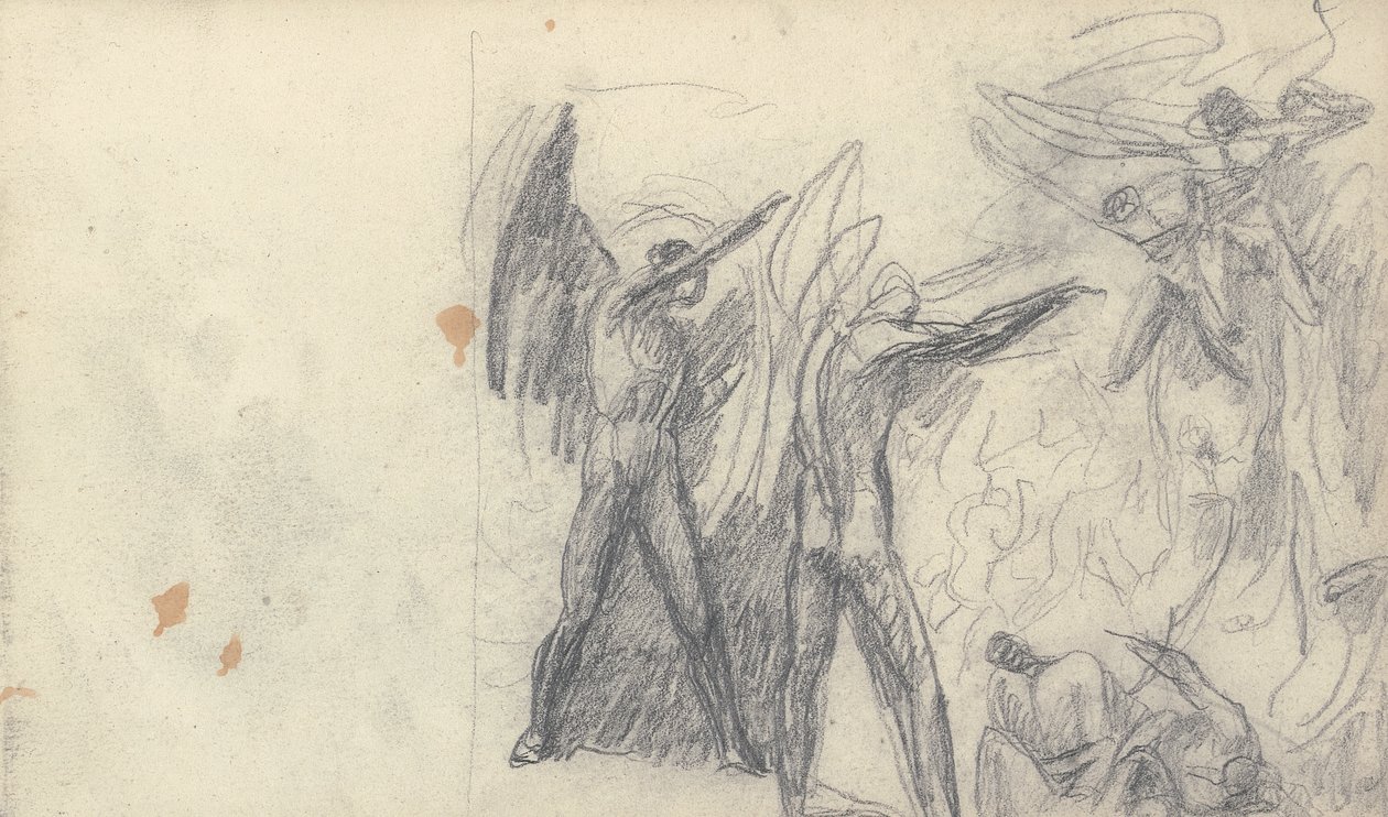 Kreslení skicáře od George Romney