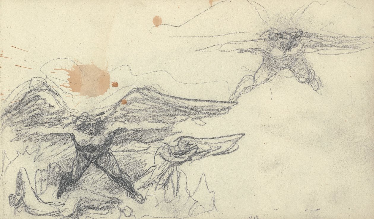 Kreslení skicáře od George Romney