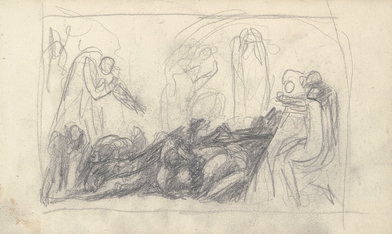 Kreslení skicáře od George Romney