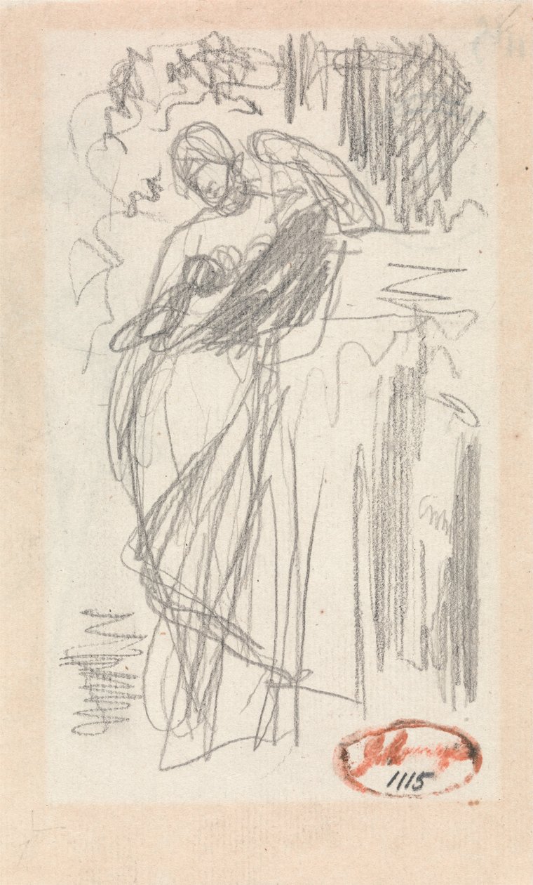 Stojící žena od George Romney