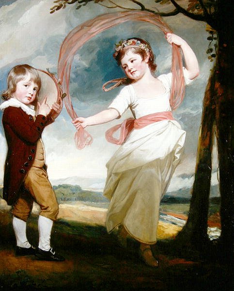 Cornewallské děti od George Romney