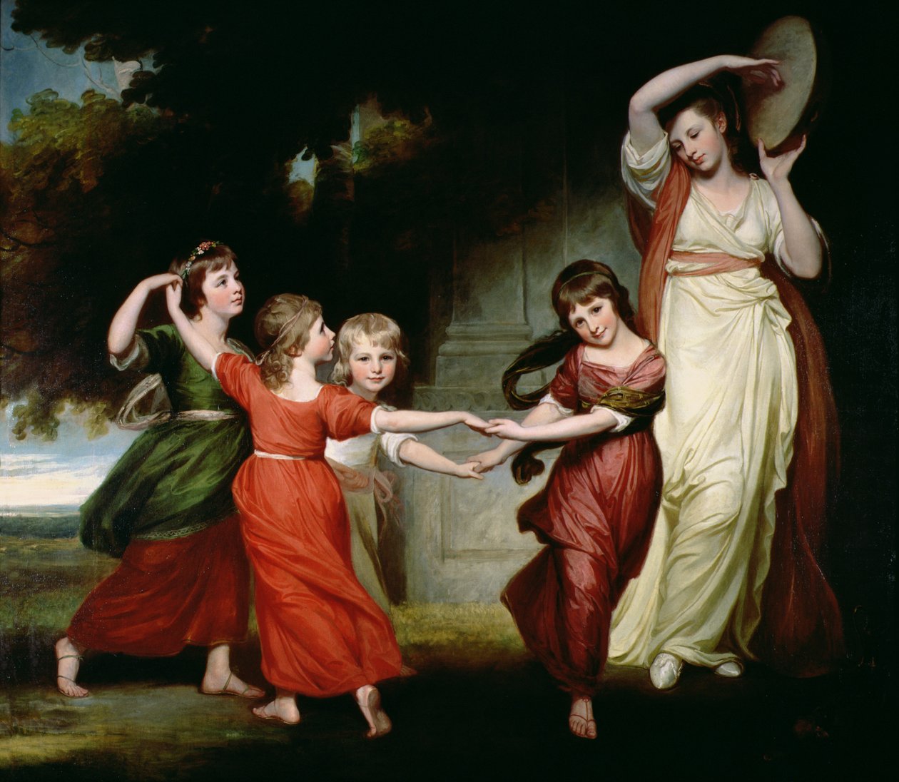 The Gower Family, c.1776-77 od George Romney