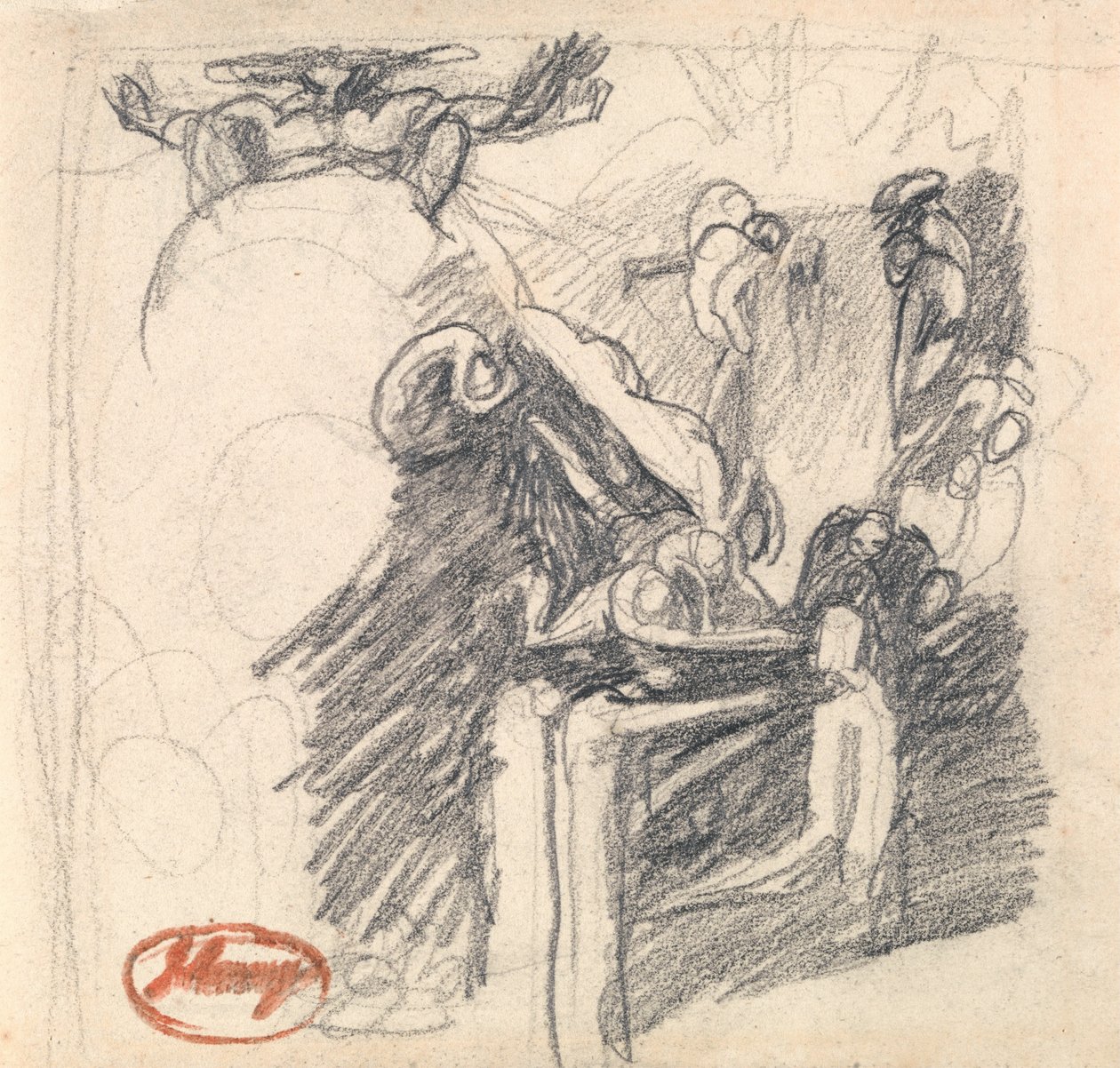 Pokušení Krista od George Romney