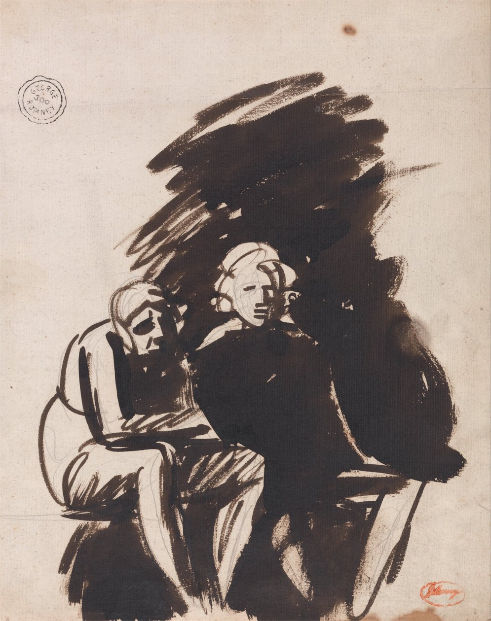 Dva přátelé od George Romney