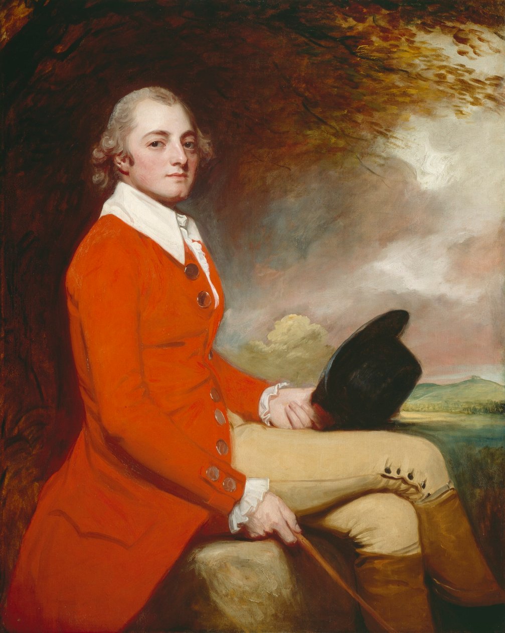 Thomas Grove z Ferne, Wiltshire od George Romney