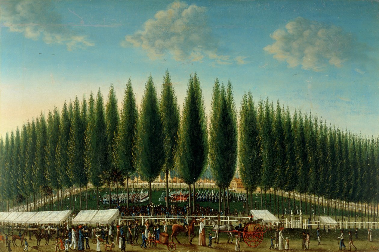 Salem Common v den školení od George Ropes