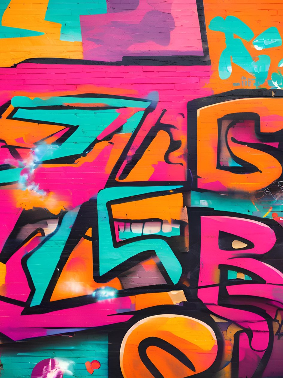 Neonová symfonie, 21. století (malba) od George Rosaly