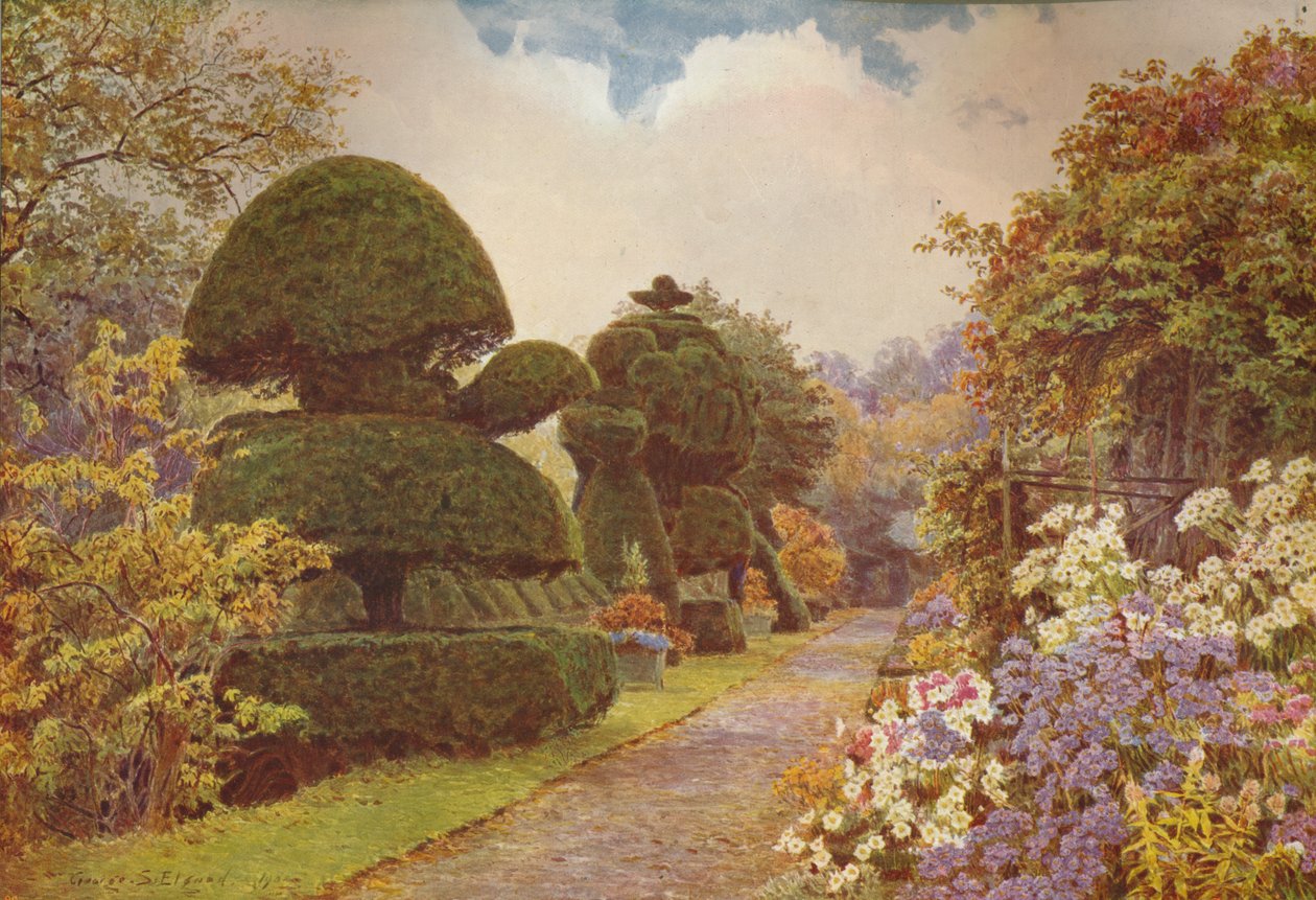 Barncluith, Lanarkshire, c1915 od George Samuel Elgood