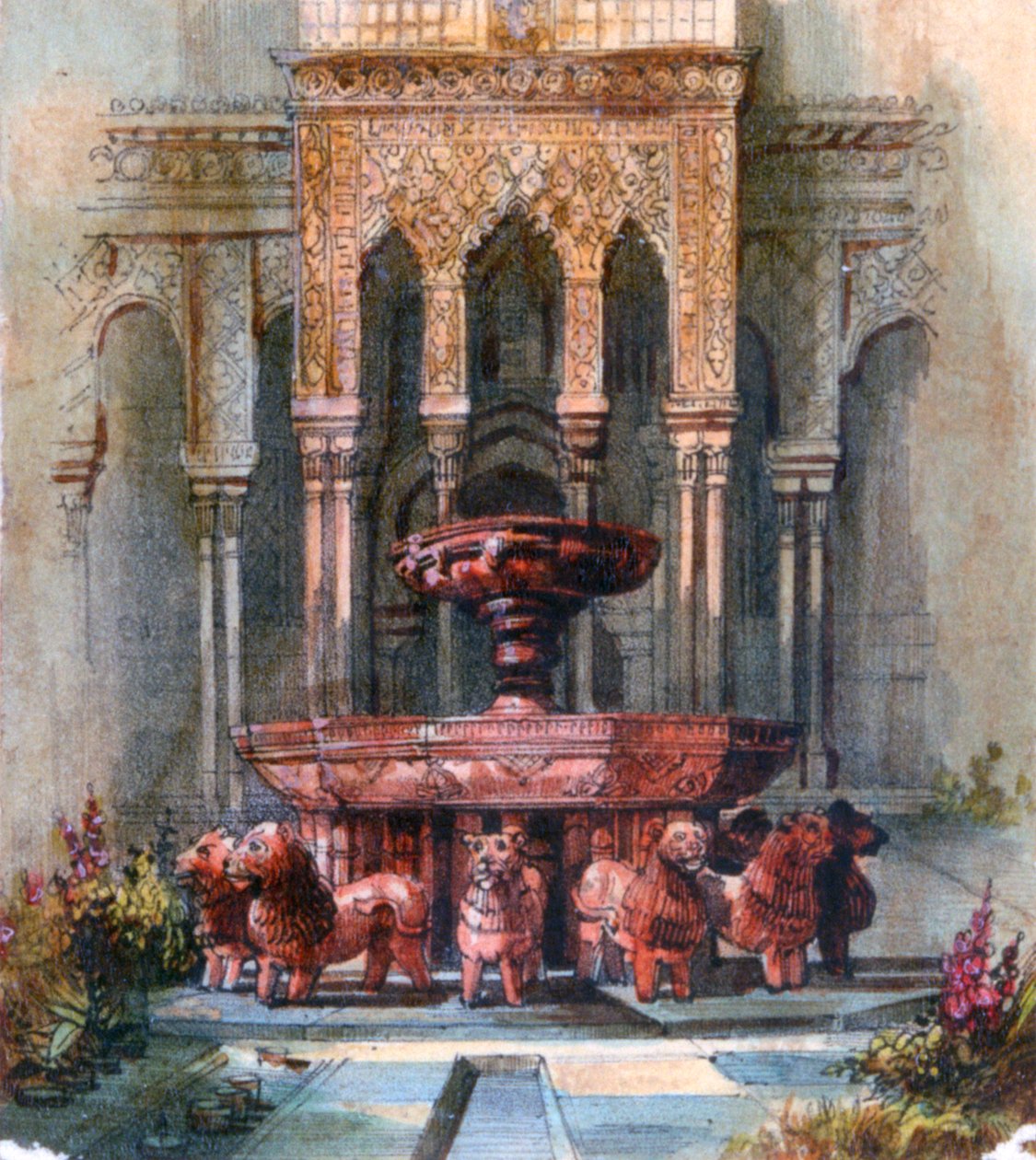 Maureskova fontána, 1820-1876 od George Sand