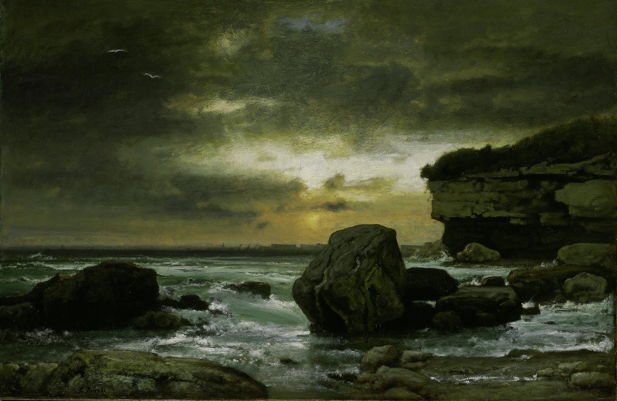 Marine, kolem 1874-75 od George Snr. Inness