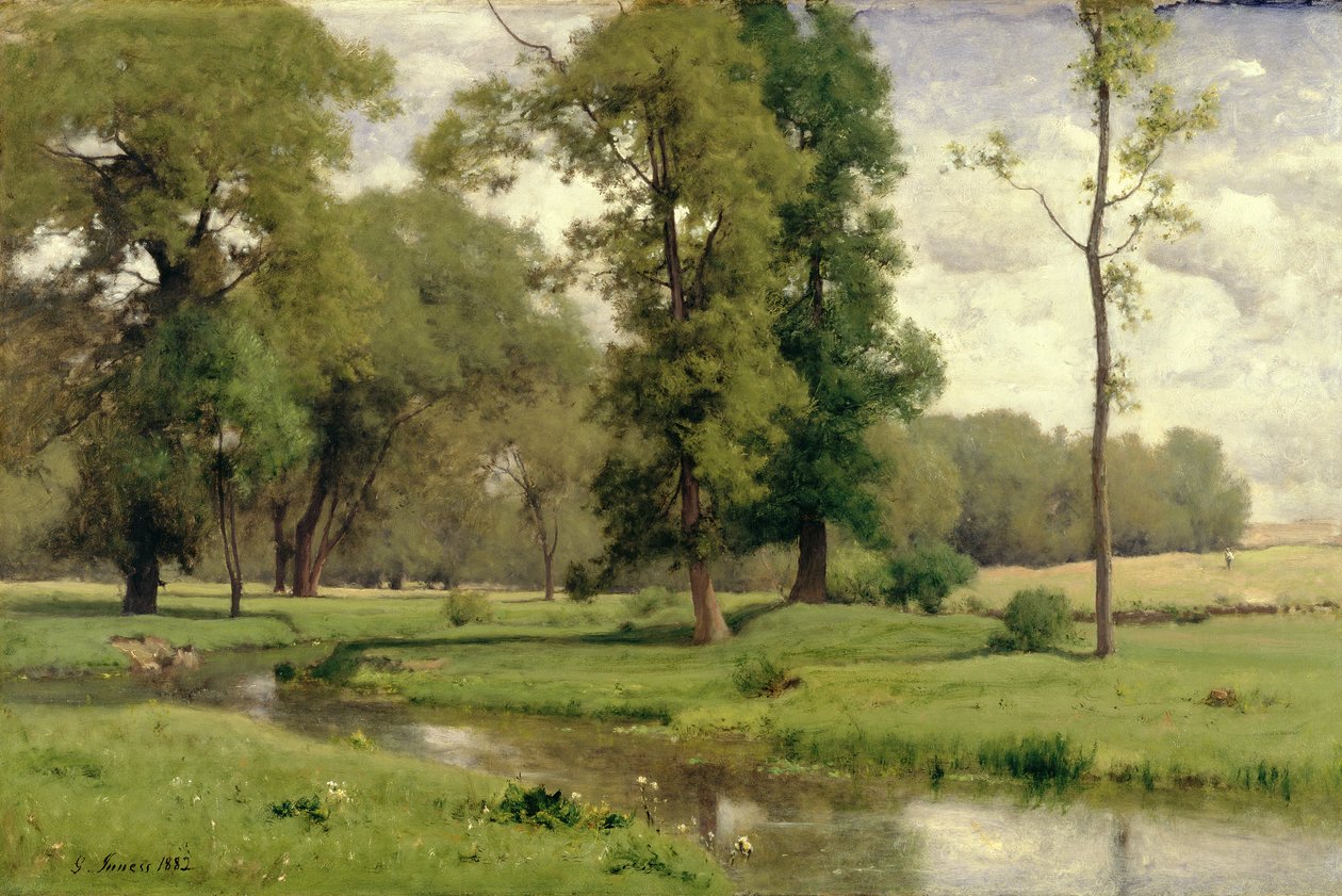 června 1882 od George Snr. Inness