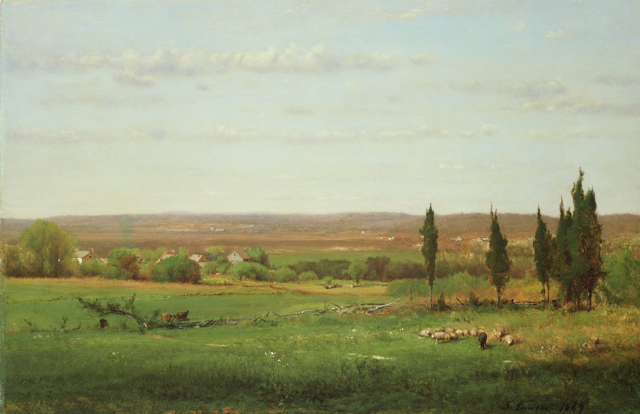 Poblíž Eagleswood, 1869 od George Snr. Inness